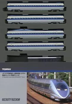 TOMIX N Gauge 500 Series Shinkansen Nozomi Дополнительный набор A 92307 Железнодорожная модель поезда 4-вагонный
