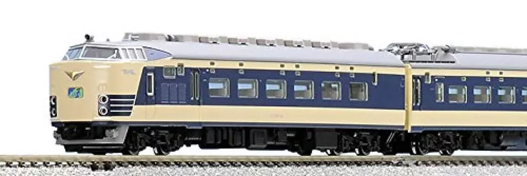 TOMIX N Gauge 583 Series Kuhane 581 Shutter Typhon Базовый набор 98625 Железнодорожная модель поезда