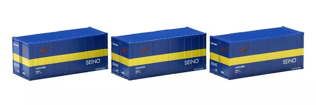 TOMIX N Gauge Частный контейнер типа U31A Seino Transportation 3 шт. 3177 Поставки железнодорожных моделей