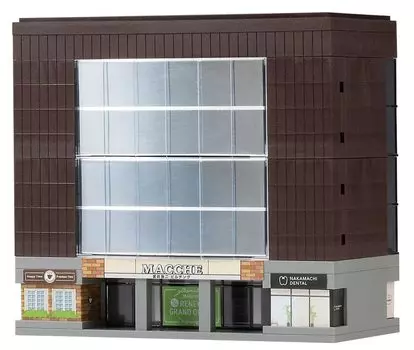 TOMIX N Gauge Complex Building Round Window 4217 Railway Model Supplies 5-Story