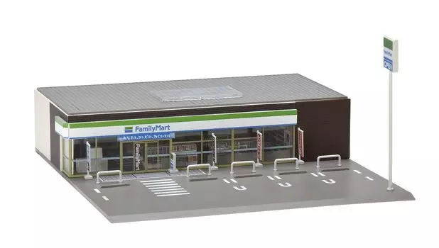 TOMIX N Gauge Convenience Store Family Mart 4237 Diorama Supplies
