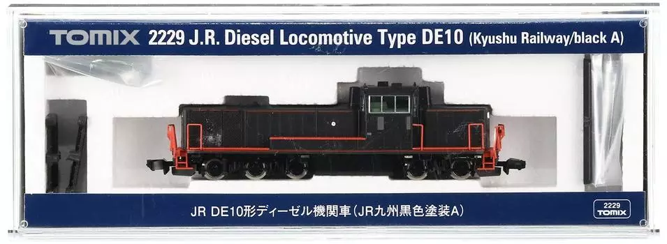 TOMIX N Gauge DE10 JR Kyushu Black Paint A 2229 Железнодорожная модель тепловоза
