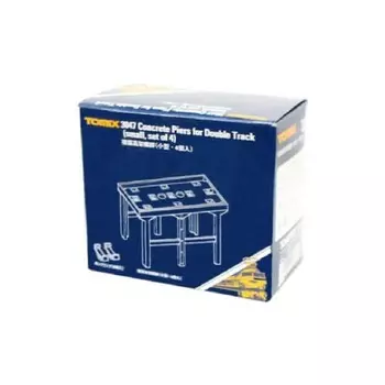 TOMIX N Gauge Double Track Elevated Pier Small 4 Pieces 3047 Railway Model Supplies