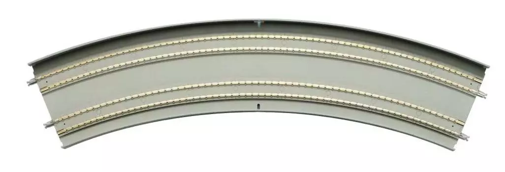 TOMIX N Gauge Double Track Slab Curved Rail DC465 F Set of 2 1168 Railway Model Supplies 428-45-SL