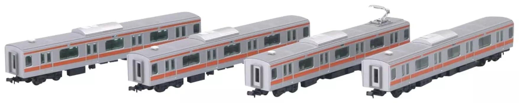 TOMIX N Gauge E233 Series Chuo Line T Formation Дополнительный набор II 92338 Железнодорожная модель поезда 4-вагонный серебряный