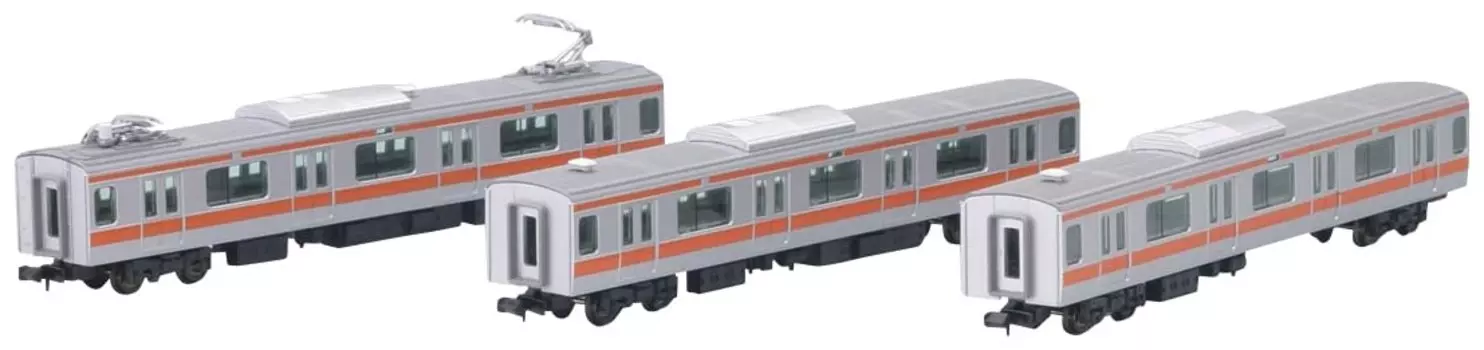 TOMIX N Gauge E233 Series Chuo Line T Formation Дополнительный набор I 92337 Железнодорожная модель поезда из 3 вагонов серебряный