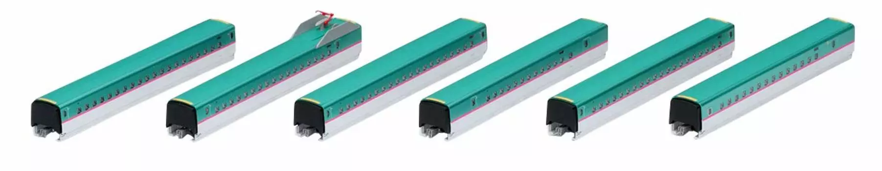 TOMIX N Gauge E5 Series Tohoku Hokkaido Shinkansen Hayabusa Expansion Type Addition Set 6 Cars 98320 Railway Model Train / /