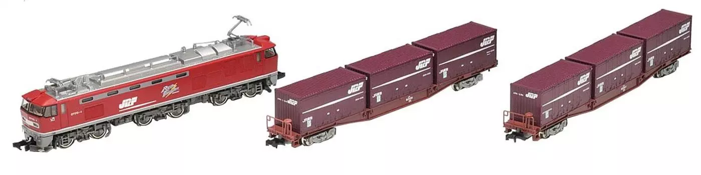 TOMIX N Gauge EF510 Container Train Set 92417 Railway Model Freight Car