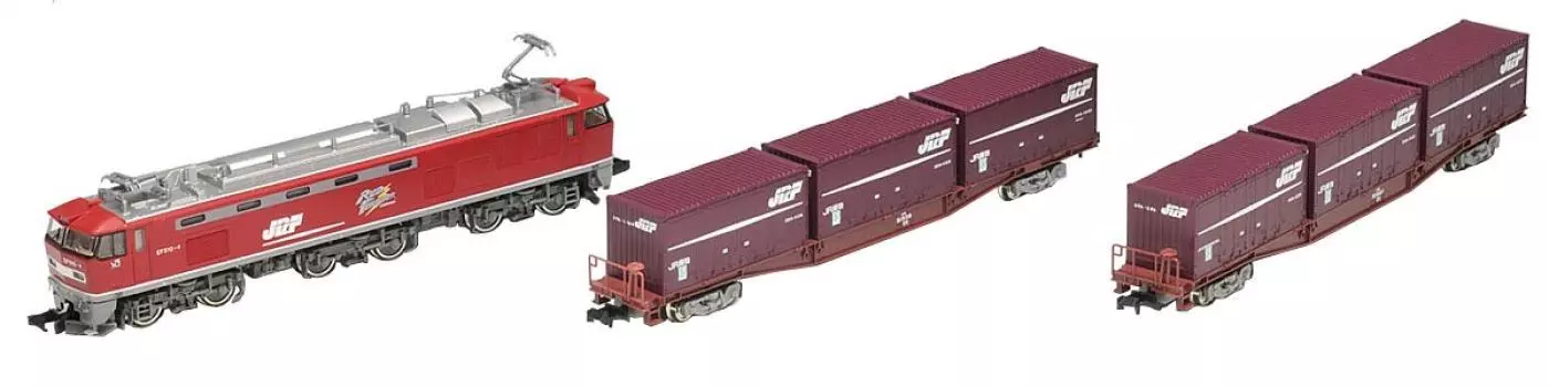 TOMIX N Gauge EF510 Контейнерный поезд Набор 92417 Железнодорожная модель грузового вагона
