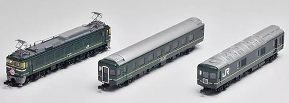 TOMIX N Gauge EF81 24 Series Twilight Express Базовый набор 92459 Железнодорожная модель пассажирского вагона