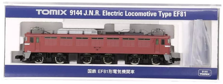 TOMIX N Gauge EF81 9144 Railway Model Electric Locomotive