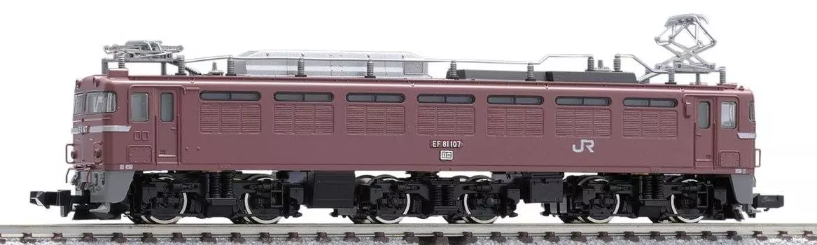 TOMIX N Gauge EF81 Tsuruga Driver Station 9125 Железнодорожная модель электровоза