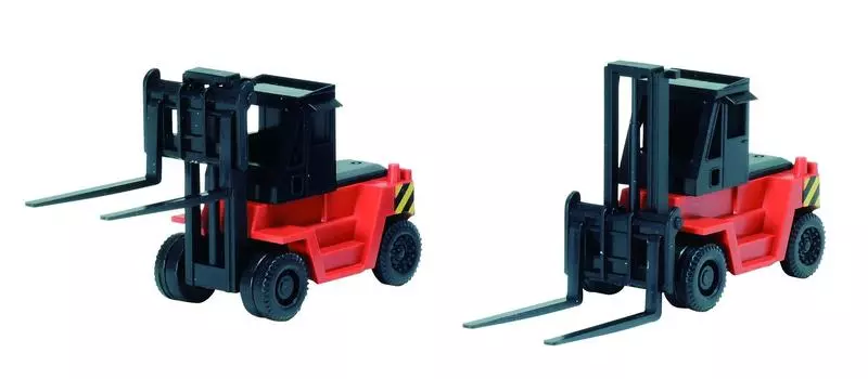 TOMIX N Gauge Forklift Orange 2 units 3518 Railway Model Supplies