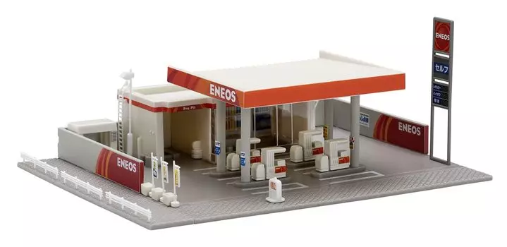 TOMIX N Gauge Gas Station ENEOS 4264 Diorama Supplies