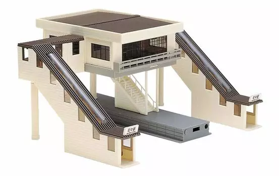 TOMIX N Gauge Hashigami Station Building Modern Type 4033 Railway Model Supplies