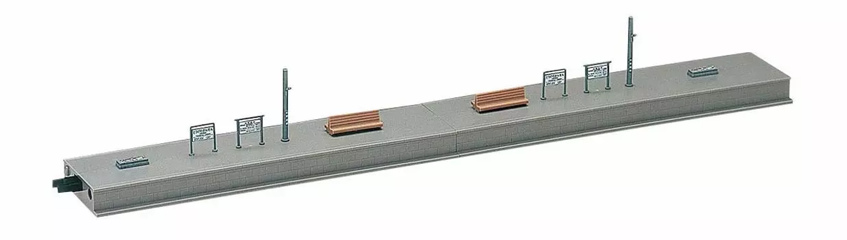 TOMIX N gauge островной местный удлинительный макет железной дороги принадлежности платформа, тип, без крыши, 4059,