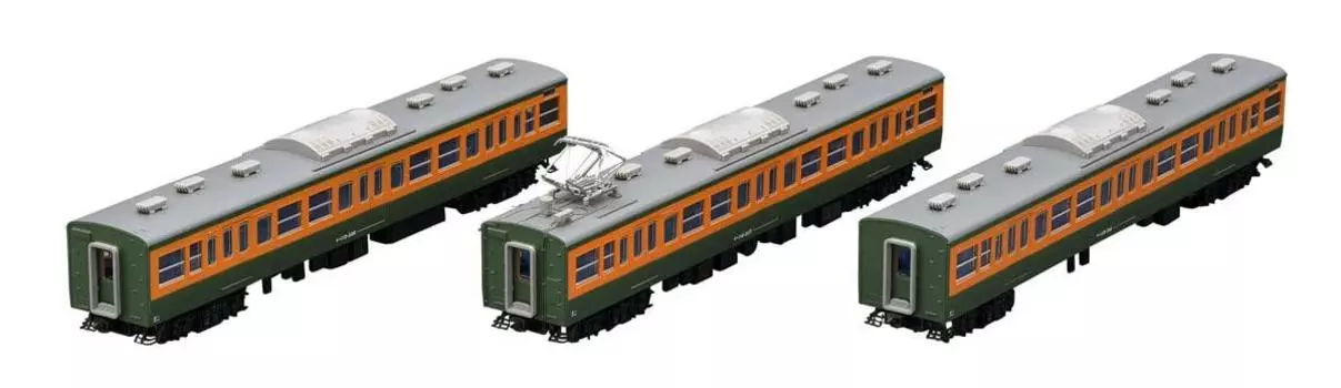 TOMIX N Gauge JNR 115 300 Series Suburban Train Shonan Color Additional Set B 3 Cars 98439 Railway Model Train