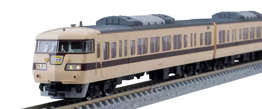 TOMIX N Gauge JNR 117 100 Series Suburban Train New Rapid Set 98745 Железнодорожная модель поезда кремовый