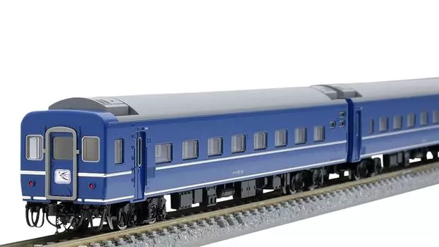 TOMIX N Gauge JNR 24 Series 25 100 Type Hayabusa Set 98802 Железнодорожная модель пассажирского вагона
