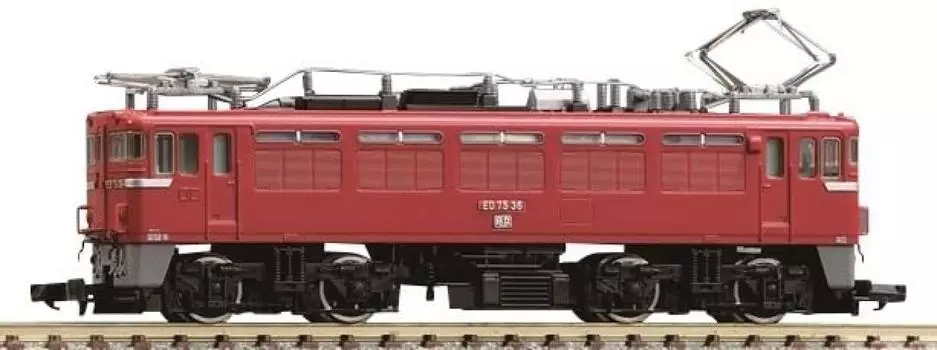 TOMIX N Gauge JNR ED75 0 Тип Без Карнизов Ранний Тип 7187 Железнодорожная Модель Электровоза