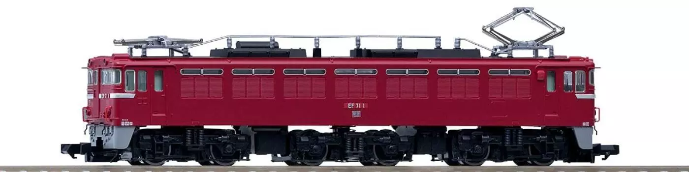 Электровоз типа TOMIX N JNR EF71, модель 1-го типа 7151, железнодорожная модель электровоза