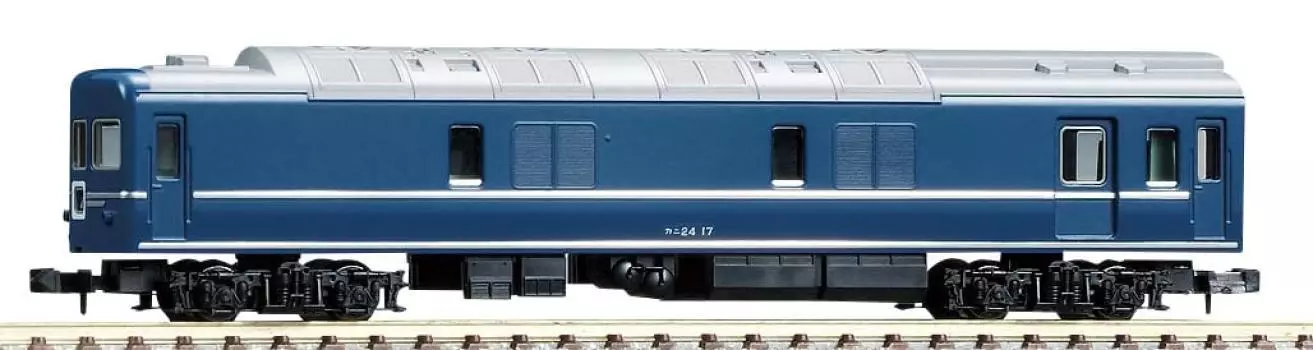 TOMIX N Gauge JNR Kani 24 0 Type Late Model Silver Belt T 9540 Железнодорожная модель пассажирского вагона