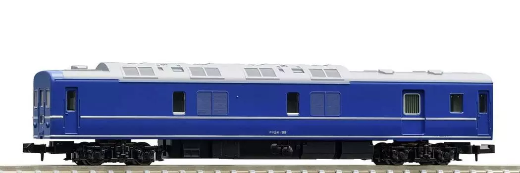 TOMIX N Gauge JNR Kani 24 100 Type Silver Belt M 9537 Railway Model Passenger Car