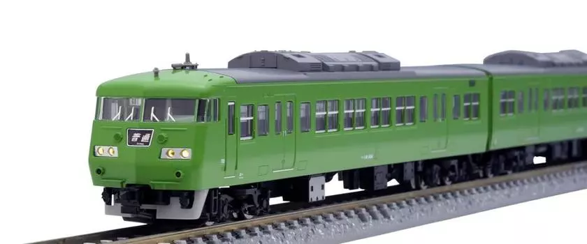 TOMIX N Gauge JR 117 300 Series Green Set 98782 Модель железной дороги