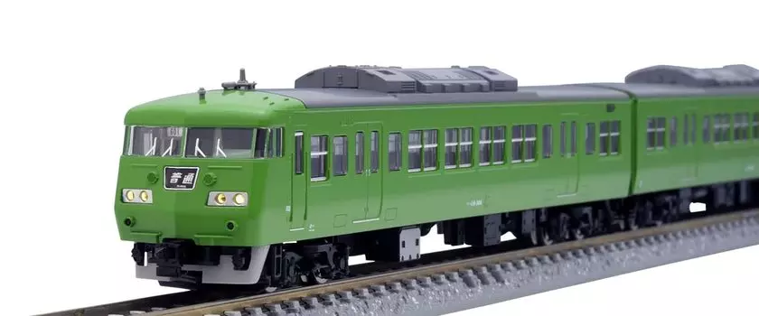 TOMIX N Gauge JR 117 300 Series Green Set 98782 Модель железной дороги зелёный