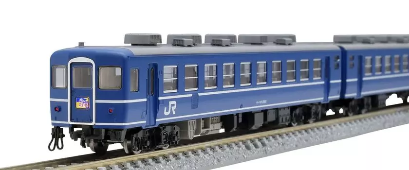 TOMIX N Gauge JR 12 3000 Series 15 Type Daisen Chikuma Set 98449 Железнодорожная модель пассажирского вагона Series/14 синий