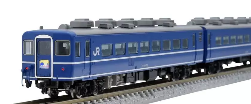 TOMIX N Gauge JR 14 500 Series Strait Set 98781 Железнодорожная модель пассажирского вагона синего цвета