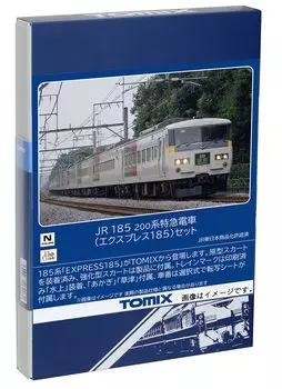 TOMIX N Gauge JR 185 200 Series Express 185 Set 98756 Железнодорожная модель поезда