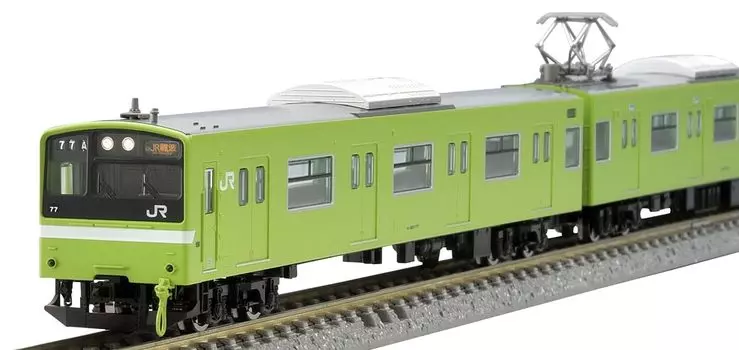 TOMIX N Gauge JR 201 Series JR West Japan 30N Renewal Car Uguisu Set 98813 Модель поезда железной дороги