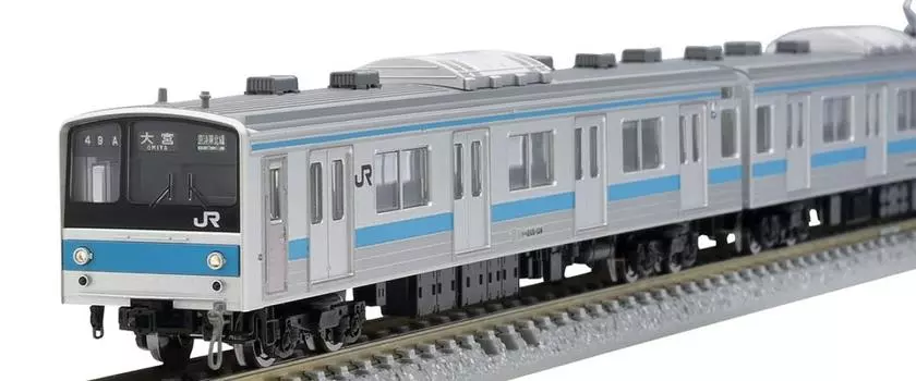 TOMIX N Gauge JR 205 Series Keihin Tohoku Line Set 98761 Железнодорожная модель поезда