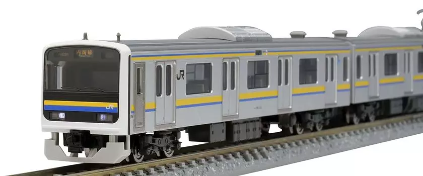 TOMIX N Gauge JR 209 2100 Series Boso Color Set 98766 Железнодорожная модель поезда 4-вагонный серебряный