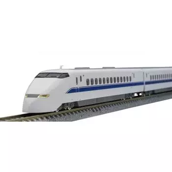 TOMIX N Gauge JR 300 0 Series Tokaido Sanyo Shinkansen Late Model Introduced Basic Set 98775 Железнодорожная модель поезда Белый