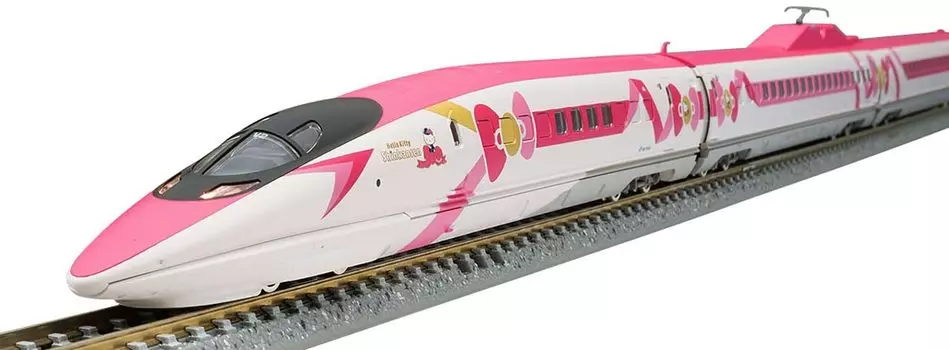 TOMIX N Gauge JR 500 7000 Series Sanyo Shinkansen Hello Kitty Shinkansen 8 вагонов набор 98662 модель поезда железной дороги