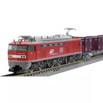TOMIX N Gauge JR EF510 Type 0 Контейнерный поезд 98485 Железнодорожная модель электровоза