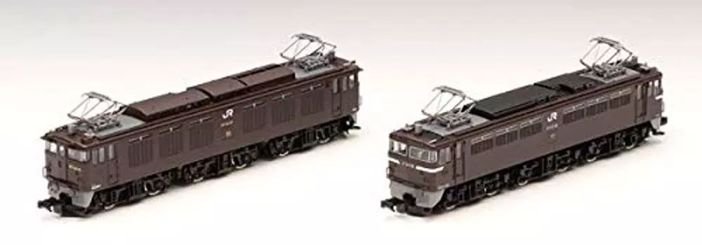 TOMIX N Gauge JR EF64 41 Brown EF65 Electric Locomotive 56 Brown Set 98977 Railway Model Electric Locomotive No. No.