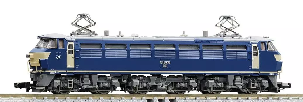TOMIX N Gauge JR EF66 0 Type Late Freight Newly Renewed Car 7160 Railway Model Electric Locomotiv Model/JR