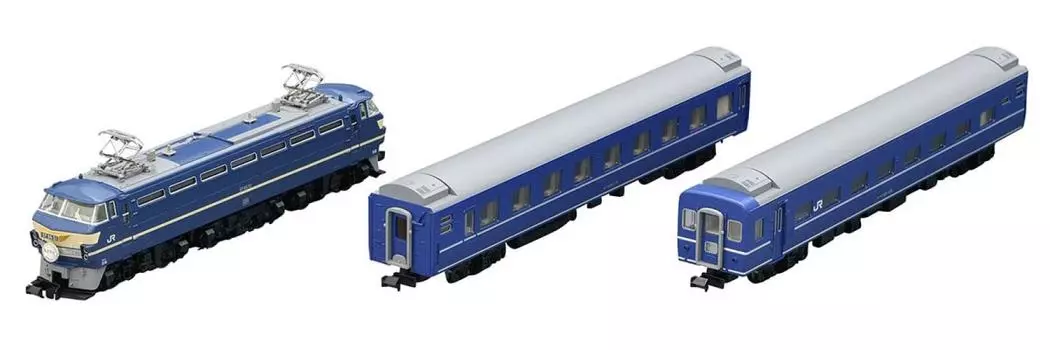 TOMIX N Gauge JR EF66 Type Blue Train Set 98388 Железнодорожная модель электровоза