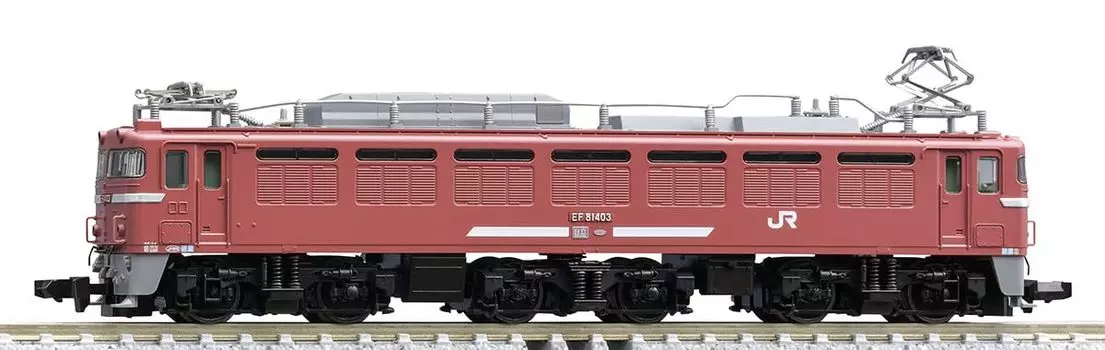 TOMIX N Gauge JR EF81 400 Type JR Freight Renewal Car 7179 Железнодорожная модель электровоза