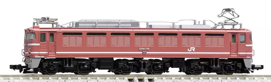 TOMIX N Gauge JR EF81 600 Type JR Freight Update Color 7180 Железнодорожная модель электровоза