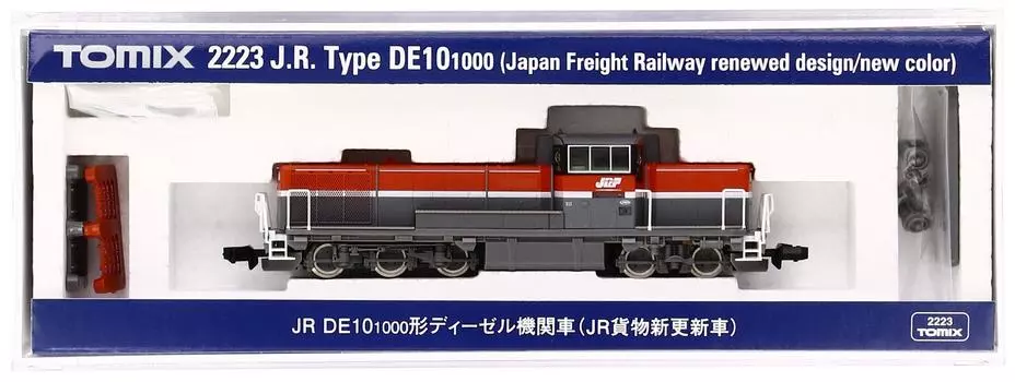 TOMIX N Gauge JR Freight Недавно обновленный вагон 2223 Железнодорожная модель тепловоза DE10-1000