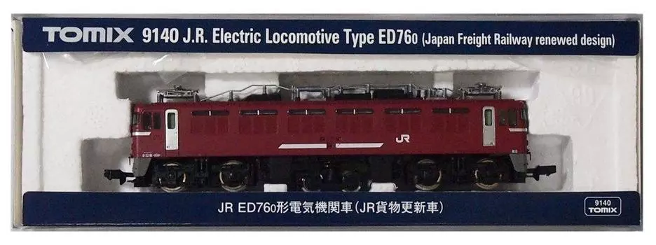 TOMIX N Gauge JR Freight Renewal Car 9140 Железнодорожная модель электровоза ED76-0