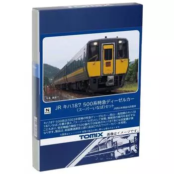 TOMIX N Gauge JR Kiha187 500 Series Super Inaba Set 98564 Железнодорожная модель дизельного вагона