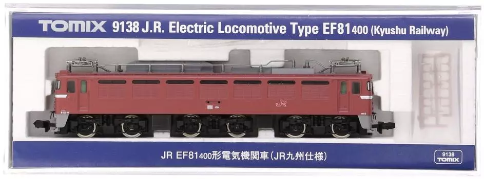 TOMIX N Gauge JR Kyushu Specification 9138 Railway Model Electric Locomotive EF81-400
