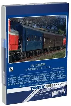 TOMIX N Gauge JR Old Model Passenger Car Gunma Vehicle Center Set 98865 Железнодорожная модель пассажирского вагона