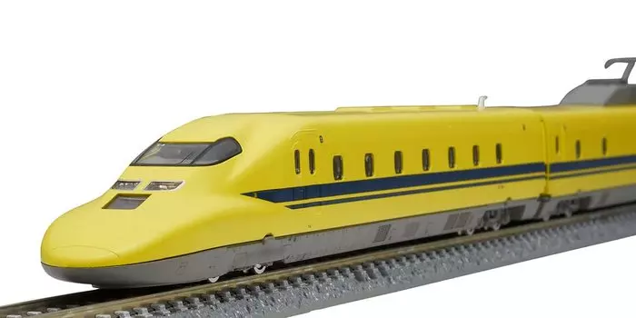 TOMIX N Gauge JR Type 923 Shinkansen Electric Track Comprehensive Test Car Doctor Yellow Basic Set 98480 Модель железнодорожного поезда