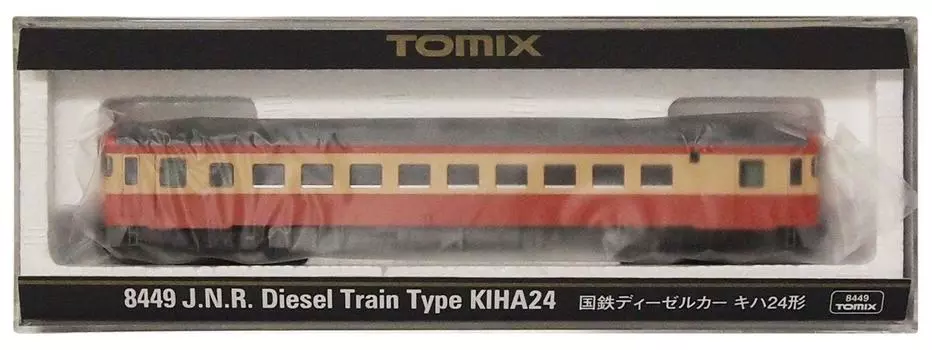 TOMIX N Gauge Kiha24 8449 Railway Model Diesel Car чёрный